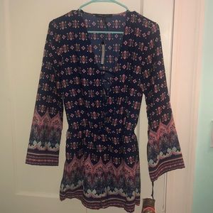 NEVER WORN!! Romeo&Juliet...multicolored romper!